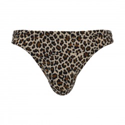 Férfi tanga (párducmintás)