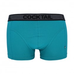 Külső gumis férfi csípőboxer (türkizzöld)