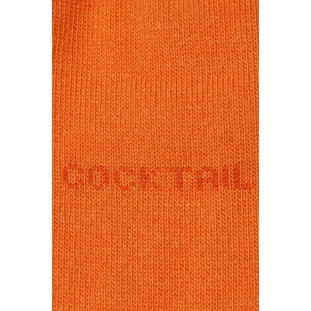 Egyszínű női zokni (narancssárga)