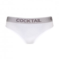 Szövött gumis féltanga (fehér-szürke)