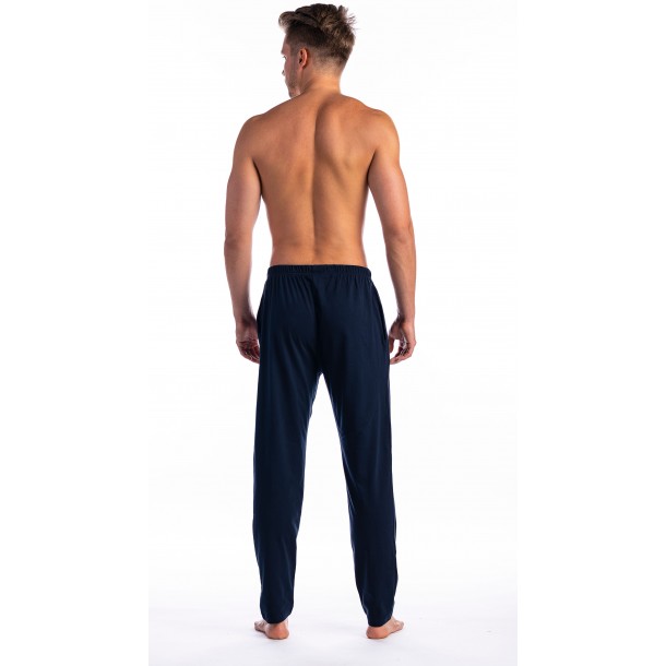 3-6 XL Hosszú pizsama alsó (sötétkék)