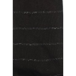 Lurex csíkos mintás női zokni