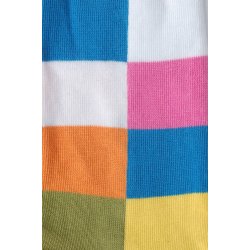 Kockás női zokni (színes)