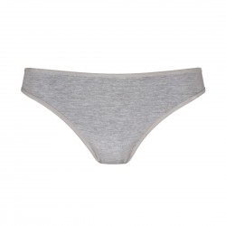 Egyszínű sima női alsó (melírszürke)
