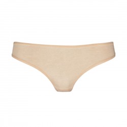 Egyszínű női tanga (testszínű)