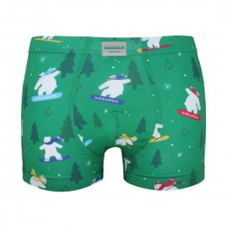 Snowboardozó jegesmedve 