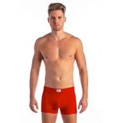 Egyszínű szűk boxer (piros)