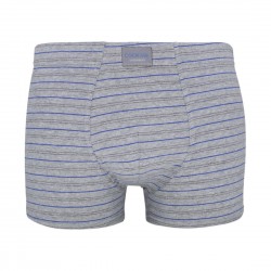 Vékony csíkos férfi szűk boxer (melírszürke)