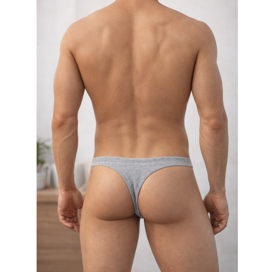 Férfi tanga (melírszürke)