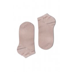 Egyszínű női titokzokni (drapp)